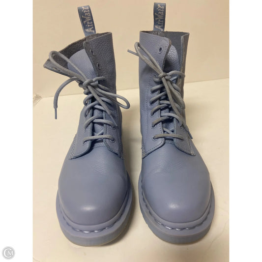 Boots Ankle Flats By Dr Martens In Purple, Size: 10