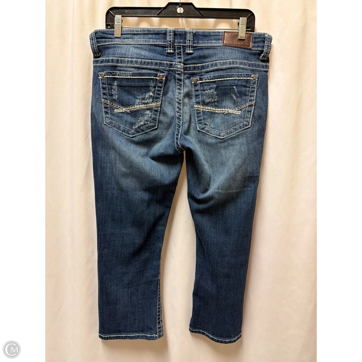 Capris By Bke In Blue Denim, Size: 10