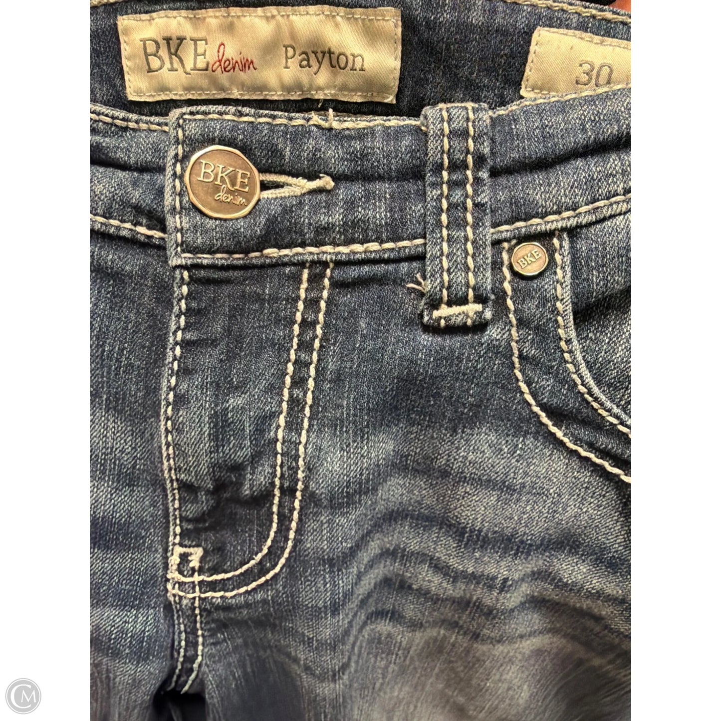 Capris By Bke In Blue Denim, Size: 10