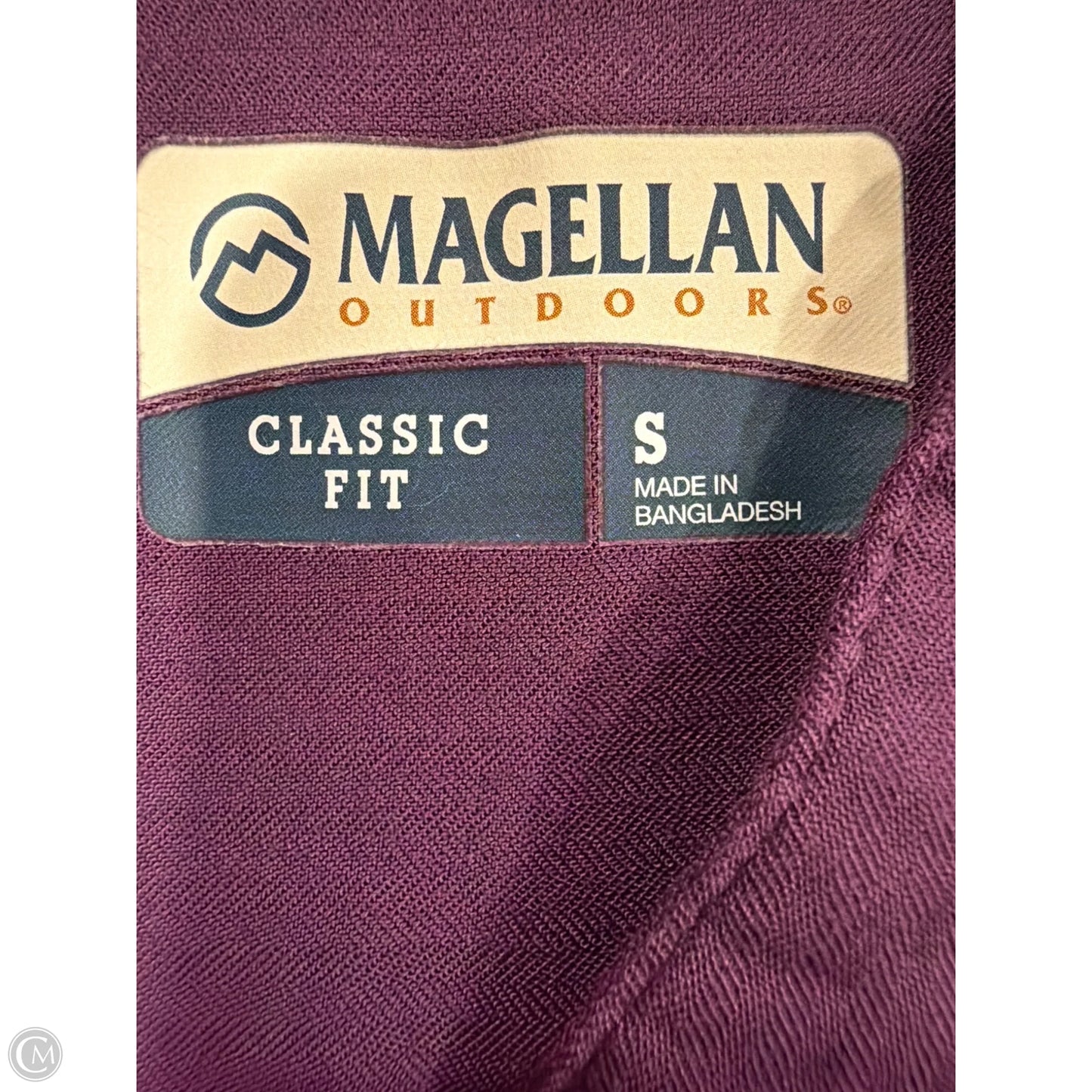 Top Long Sleeve By Magellan In Purple, Size: S