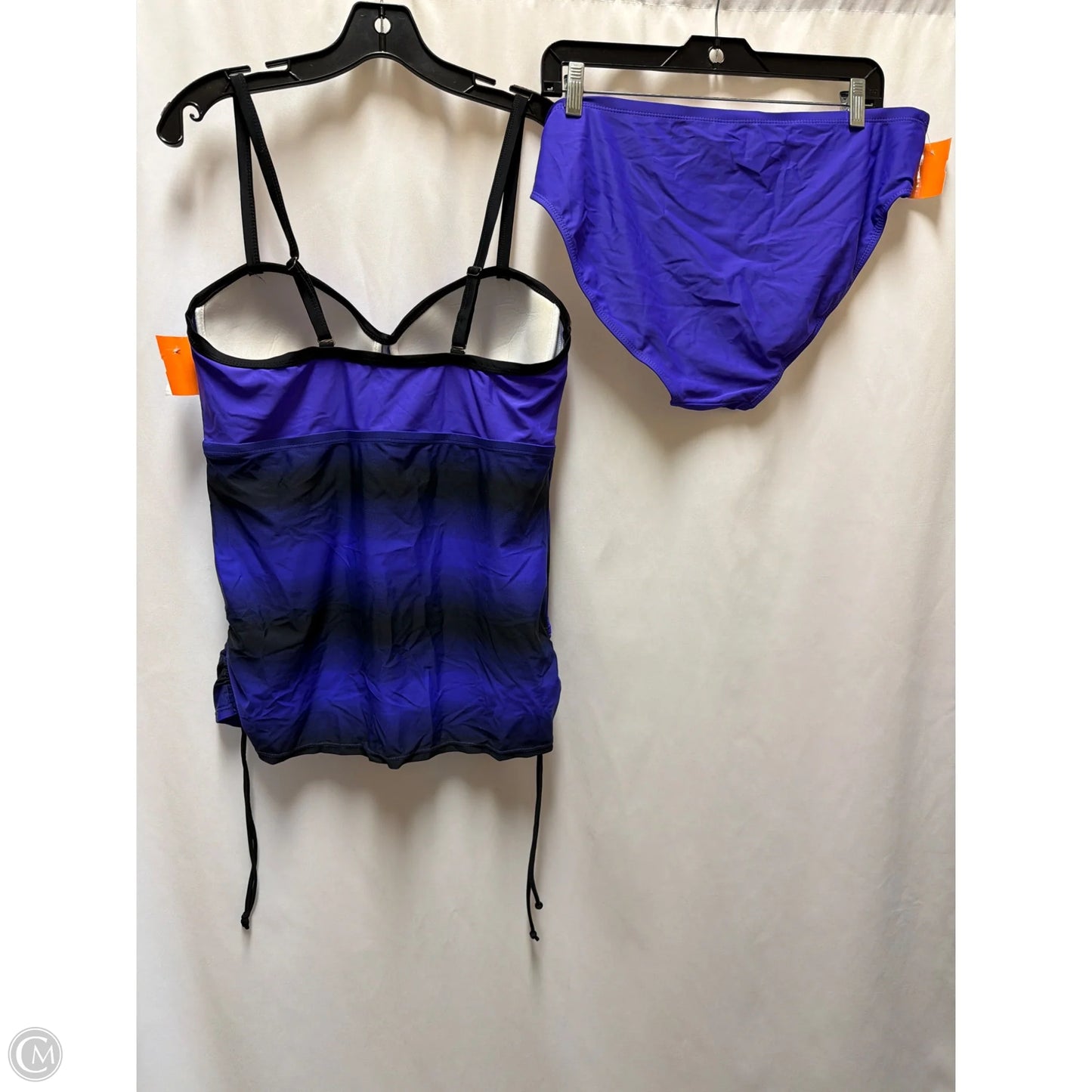 Swimsuit 2pc By Clothes Mentor In Purple, Size: Xl