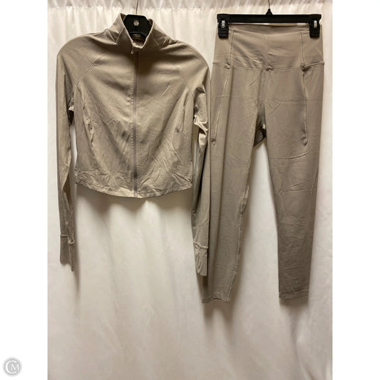 Athletic Pants 2pc By Avia In Taupe, Size: S