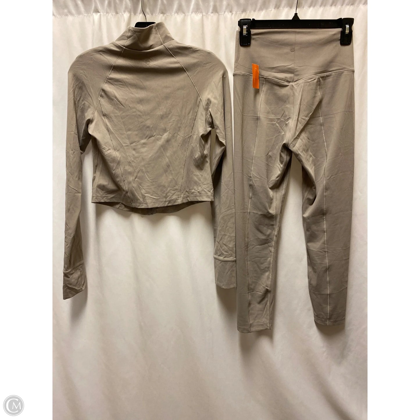Athletic Pants 2pc By Avia In Taupe, Size: S