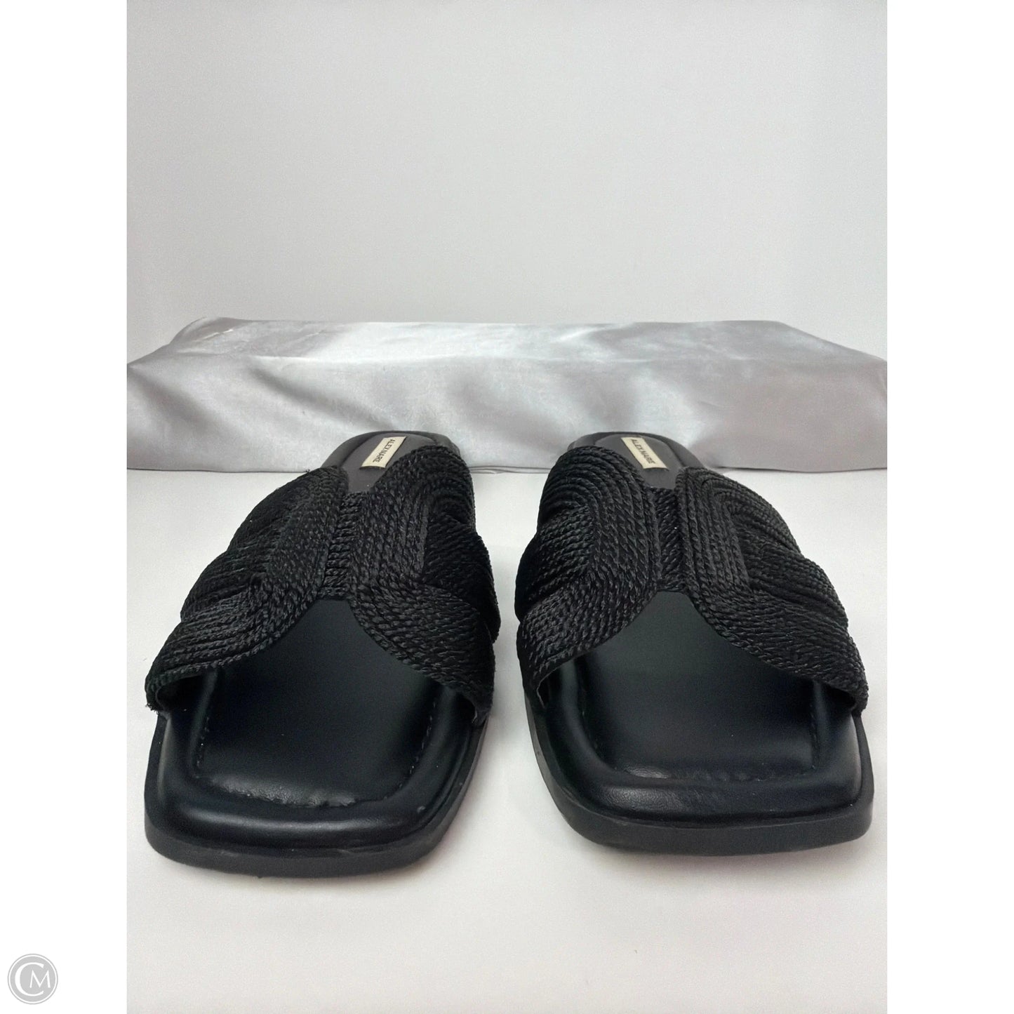 Sandals Flats By Alex Marie In Black, Size: 6.5