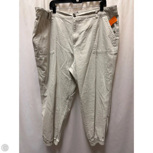Pants Lounge By Gap In Tan, Size: Xxl