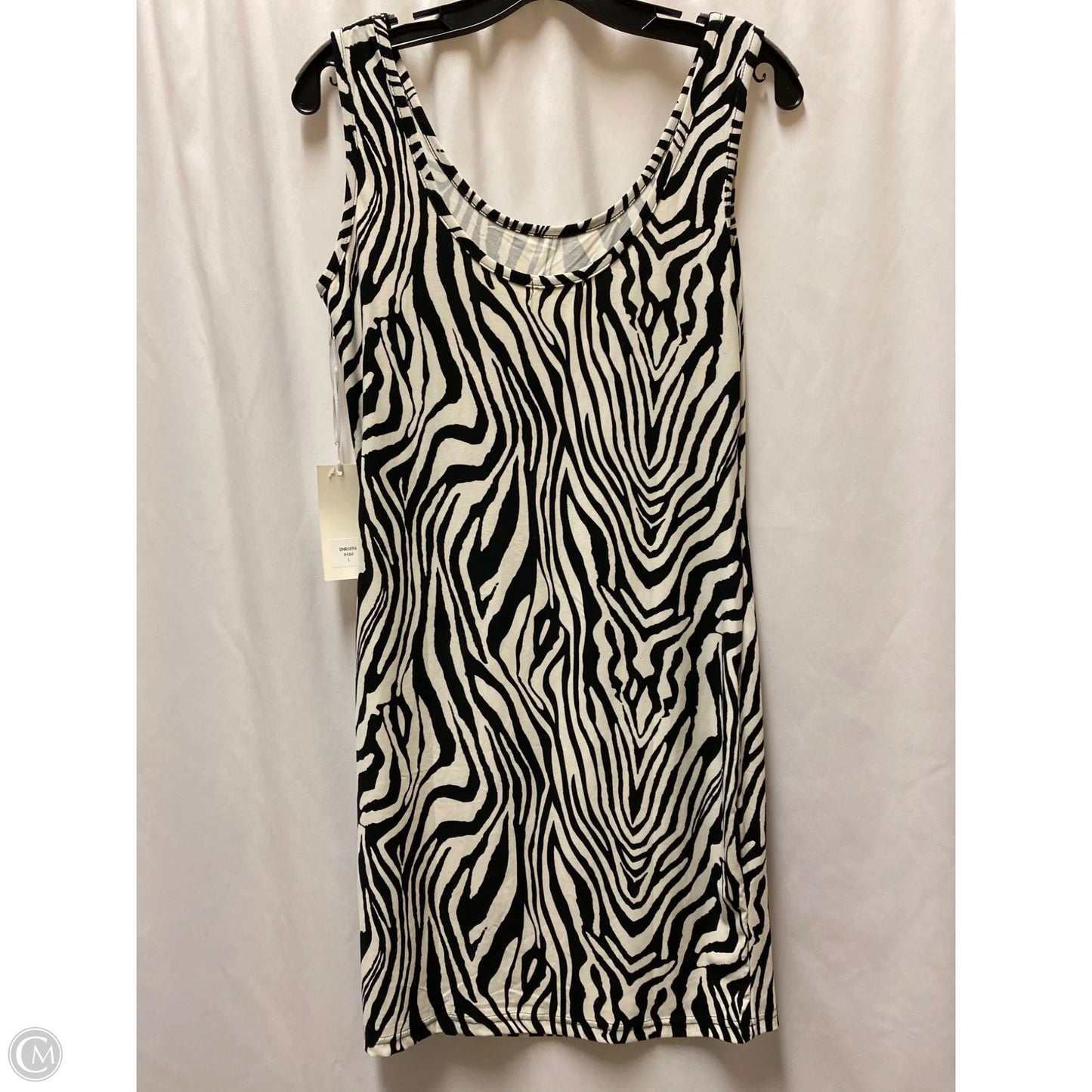 Dress Casual Midi By Clothes Mentor In Animal Print, Size: L