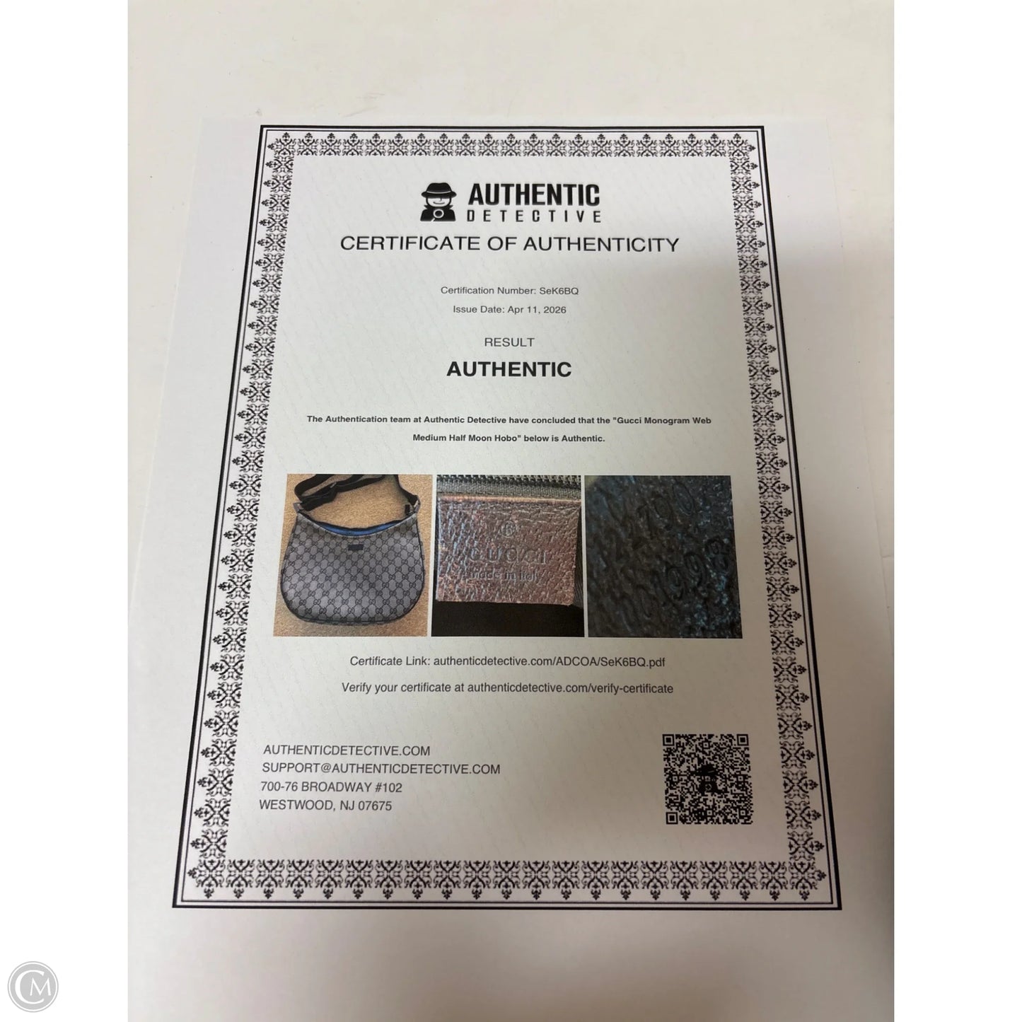 Handbag Luxury Designer By Gucci, Size: Medium