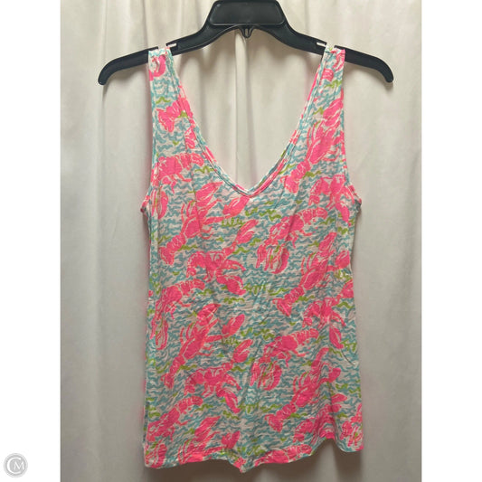 Tank Top Designer By Lilly Pulitzer In Pink, Size: S