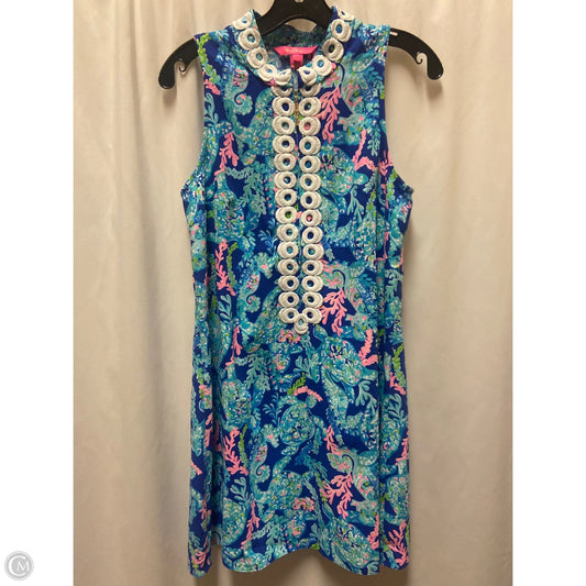 Dress Designer By Lilly Pulitzer In Blue, Size: 4