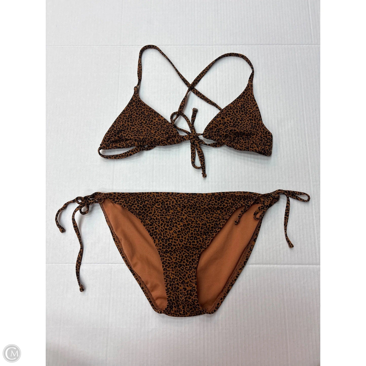 Swimsuit 2pc By Xhilaration In Animal Print, Size: L