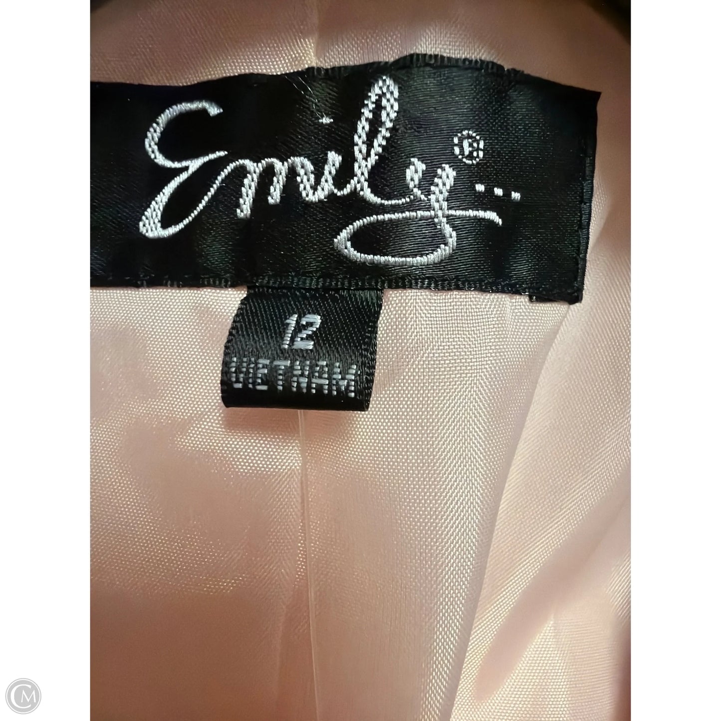 Blazer By Clothes Mentor In Pink, Size: L