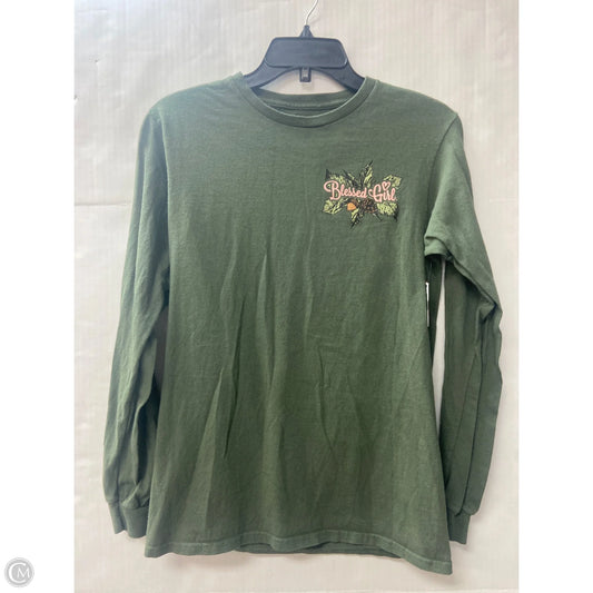 Top Long Sleeve By Clothes Mentor In Green, Size: S