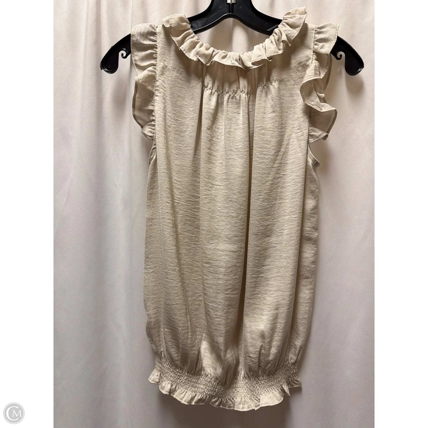 Top Sleeveless By Violet And Claire In Tan, Size: S