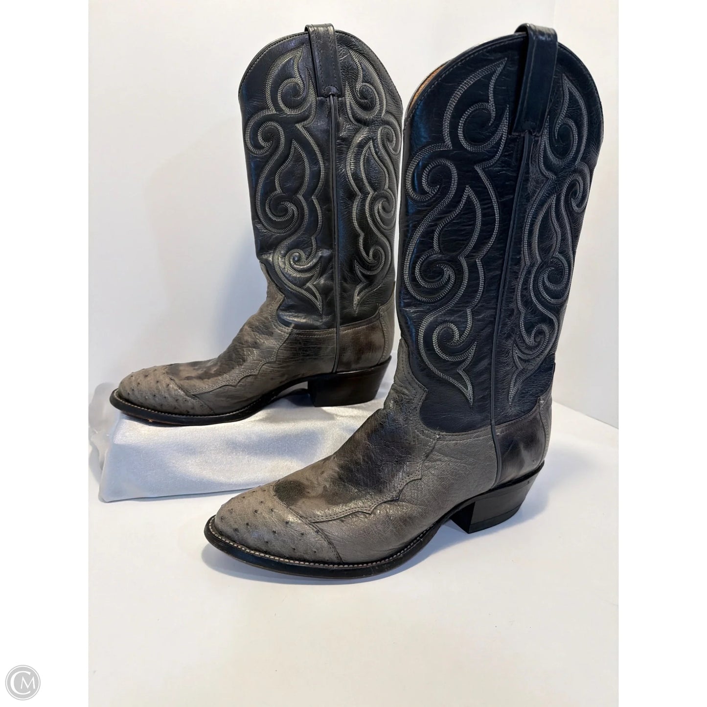 Boots Western By Tony Lama In Green, Size: 8