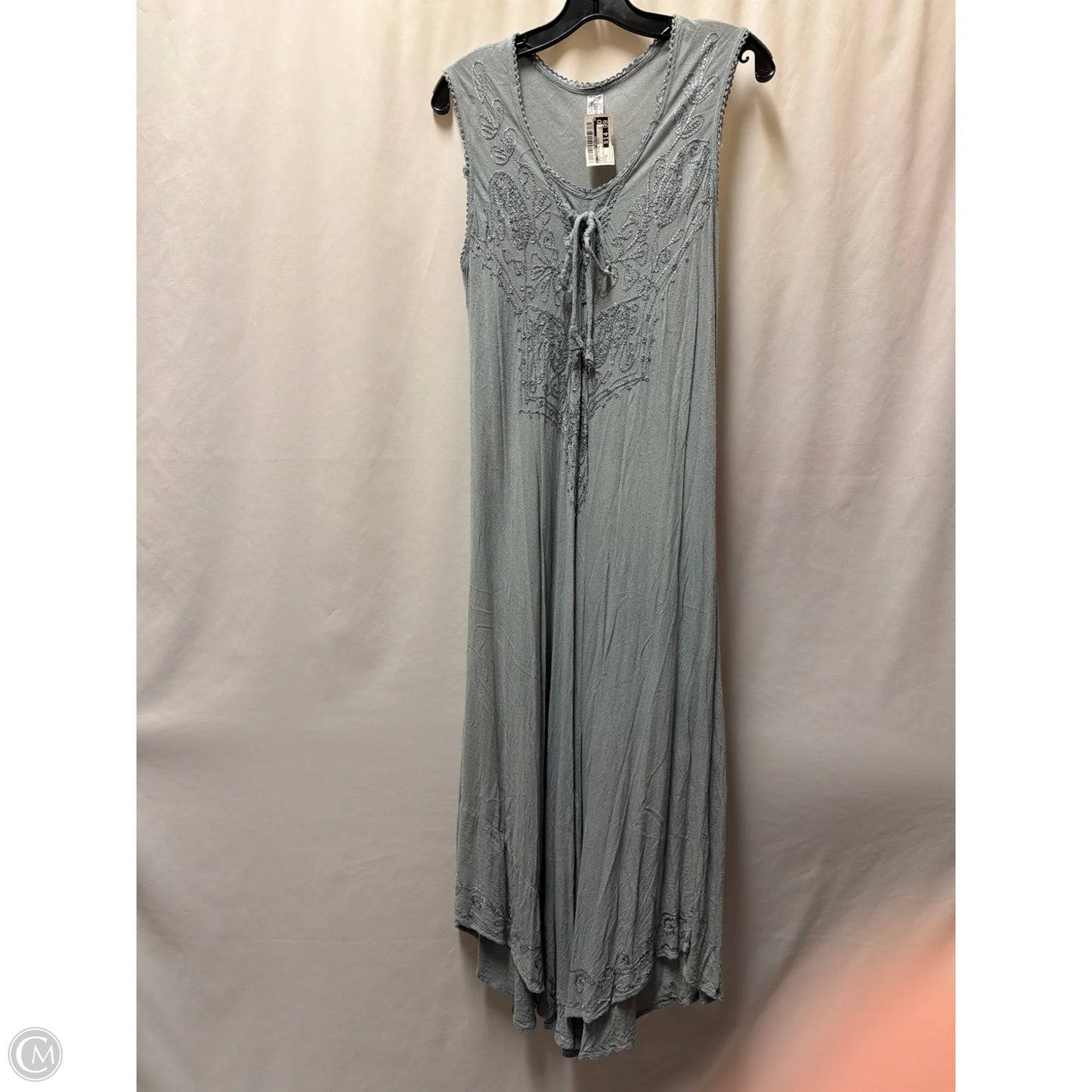 Dress Casual Maxi By Clothes Mentor In Blue, Size: Xl