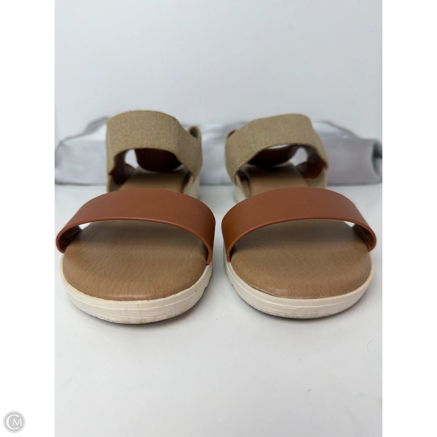 Sandals Flats By Kensie In Brown, Size: 7.5
