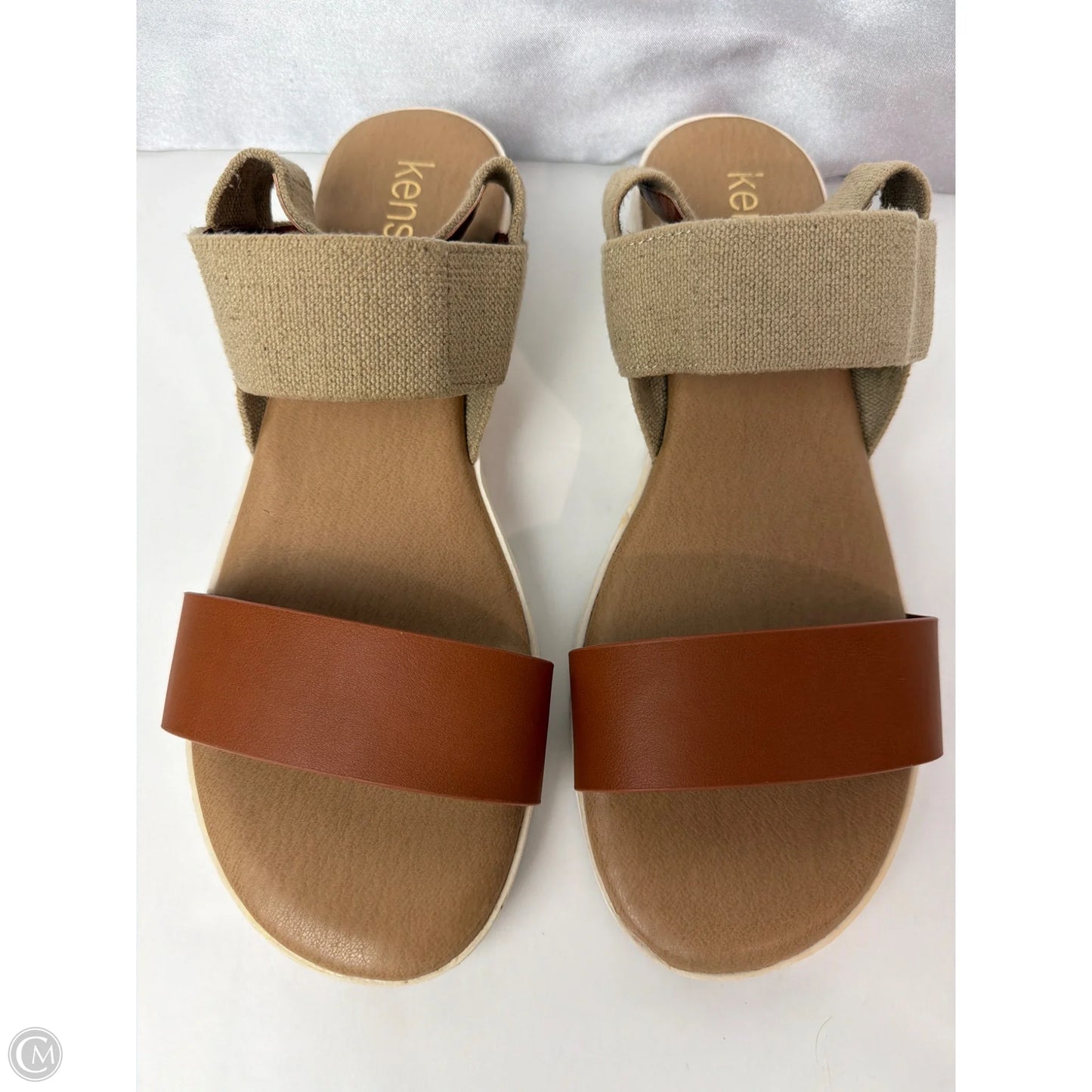 Sandals Flats By Kensie In Brown, Size: 7.5