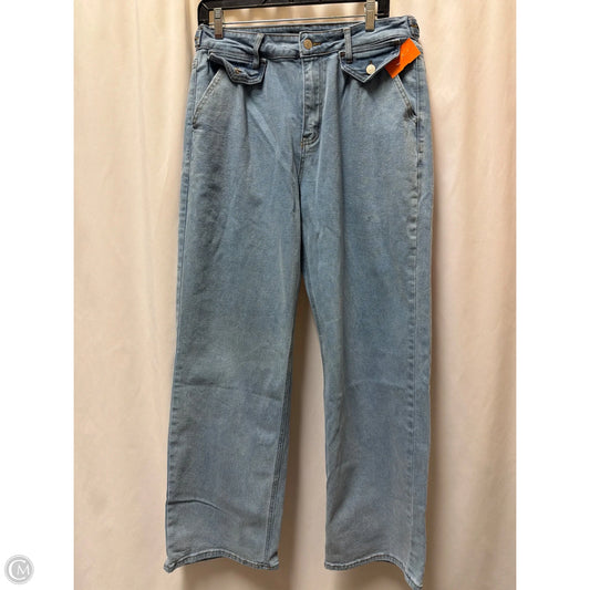 Jeans Straight By Akira In Blue Denim, Size: L