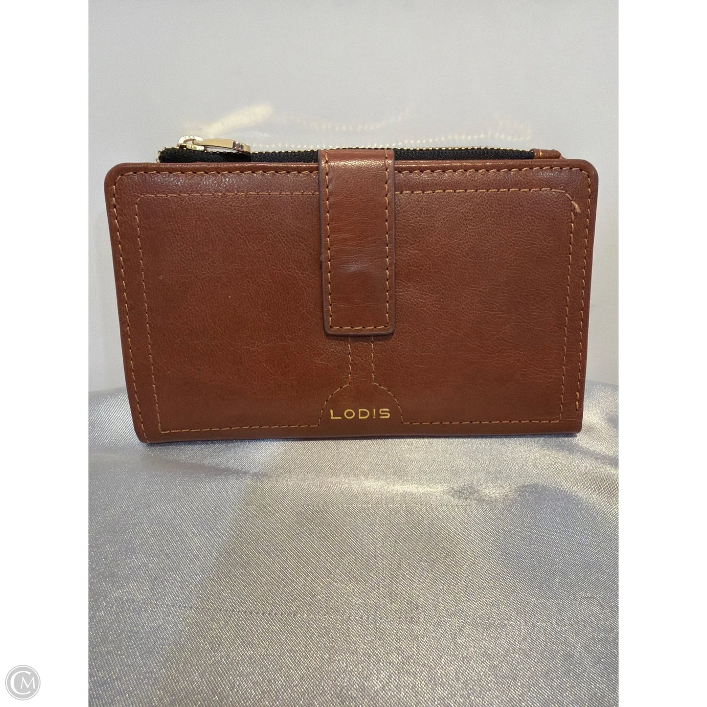 Wallet Leather By Lodis, Size: Medium