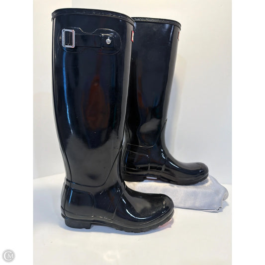 Boots Rain By Hunter In Black, Size: 8