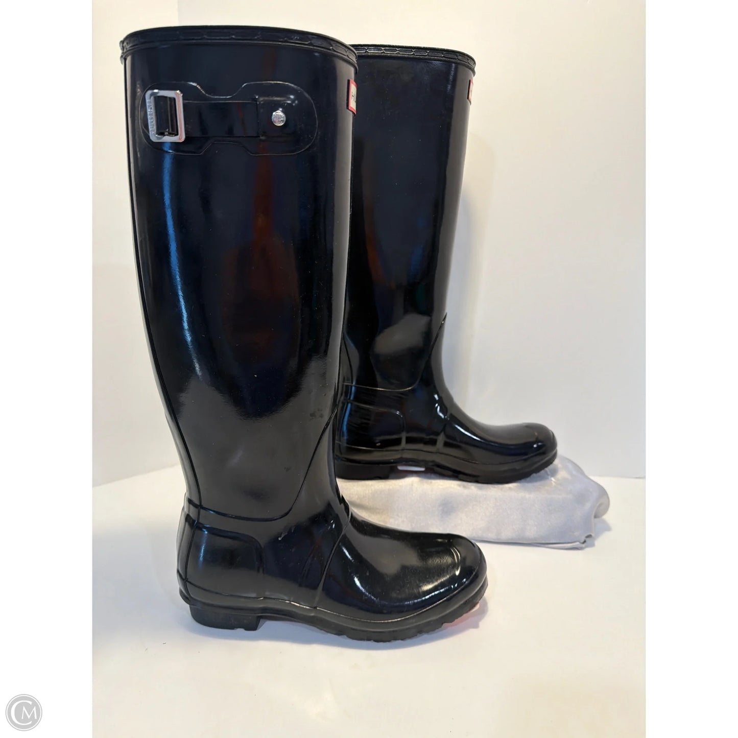 Boots Rain By Hunter In Black, Size: 8