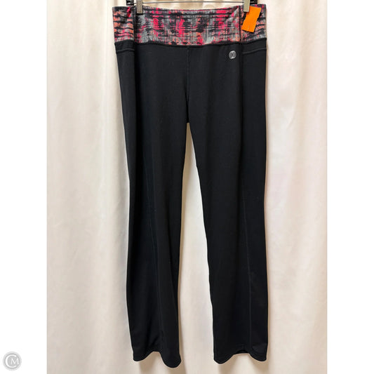 Athletic Leggings By Balance Collection In Black, Size: L