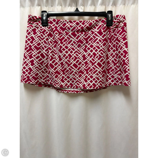 Swimsuit cover up By Cabana Life In Maroon, Size: M