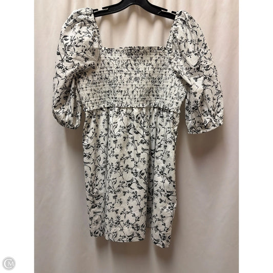 Dress Casual Short By American Eagle In Black & White, Size: L