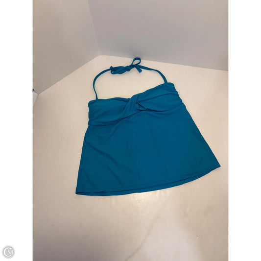 Swimsuit Top By Catalina In Aqua, Size: M