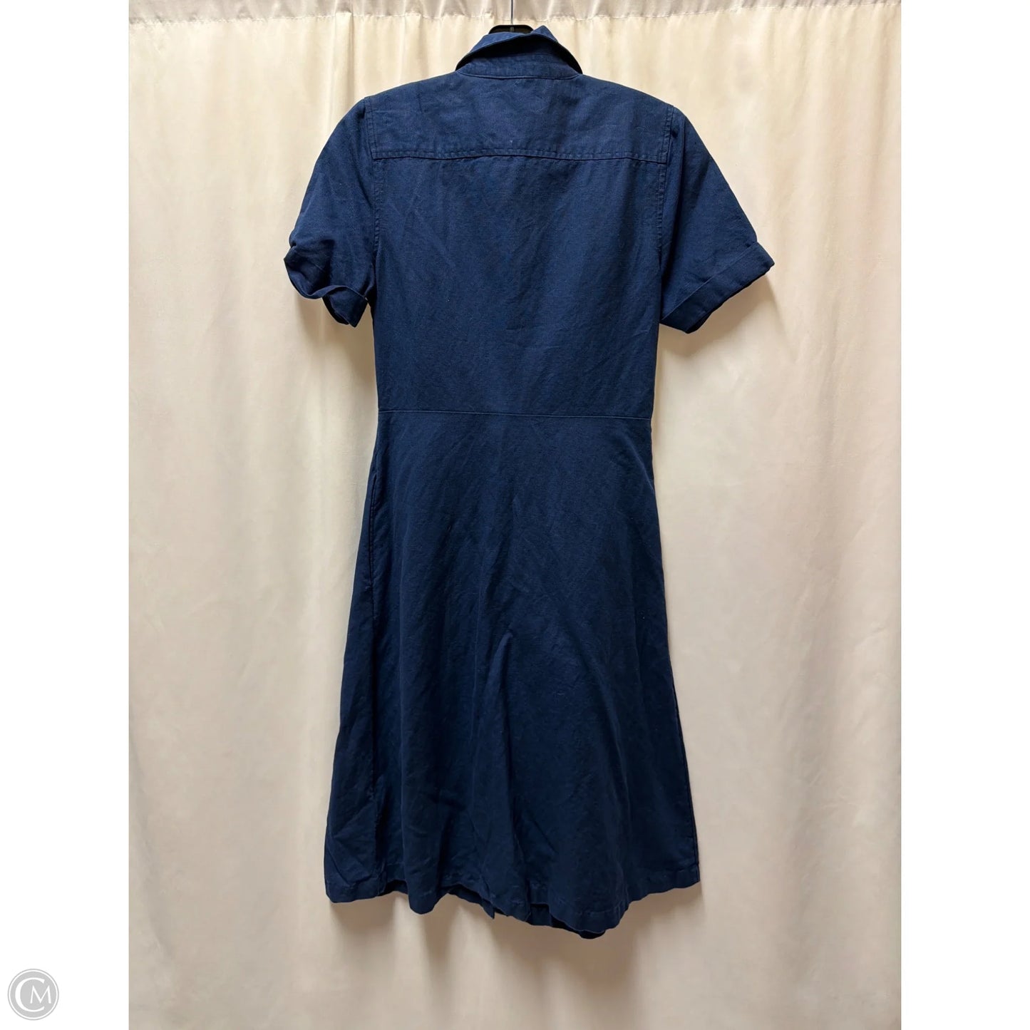 Dress Casual Maxi By Vineyard Vines In Navy, Size: S
