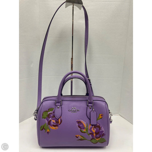 Crossbody Designer By Coach, Size: Medium