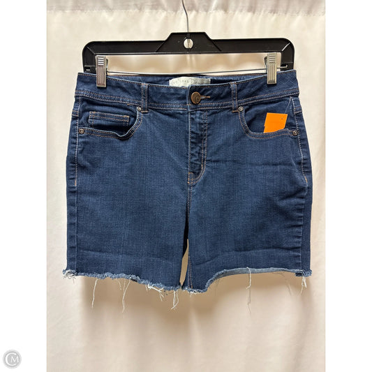Shorts By Cato In Blue Denim, Size: 6