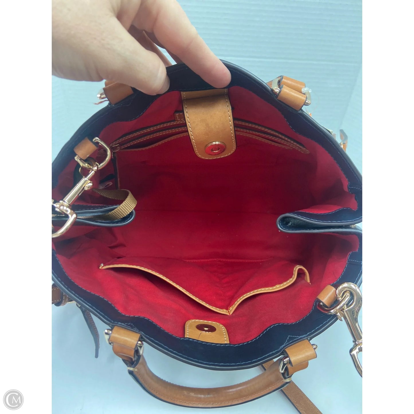 Handbag Designer By Dooney And Bourke, Size: Large