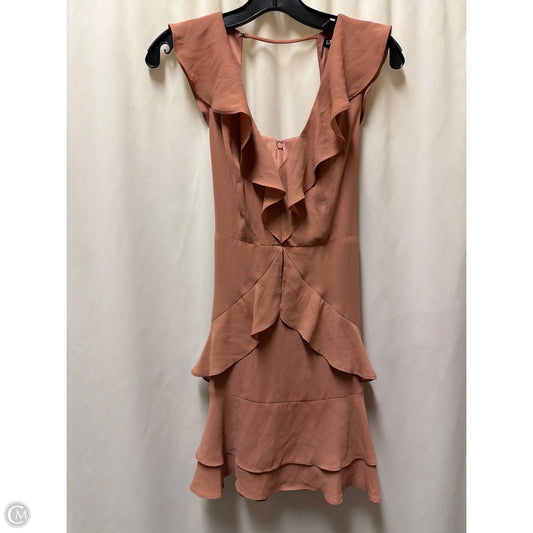 Dress Casual Short By Express In Mauve, Size: Xs
