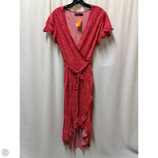 Dress Casual Maxi By Zesica In Red, Size: L