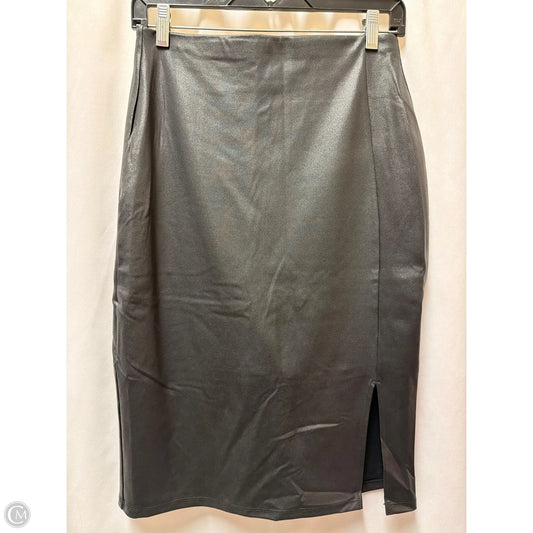 Skirt Midi By Clothes Mentor In Black, Size: L