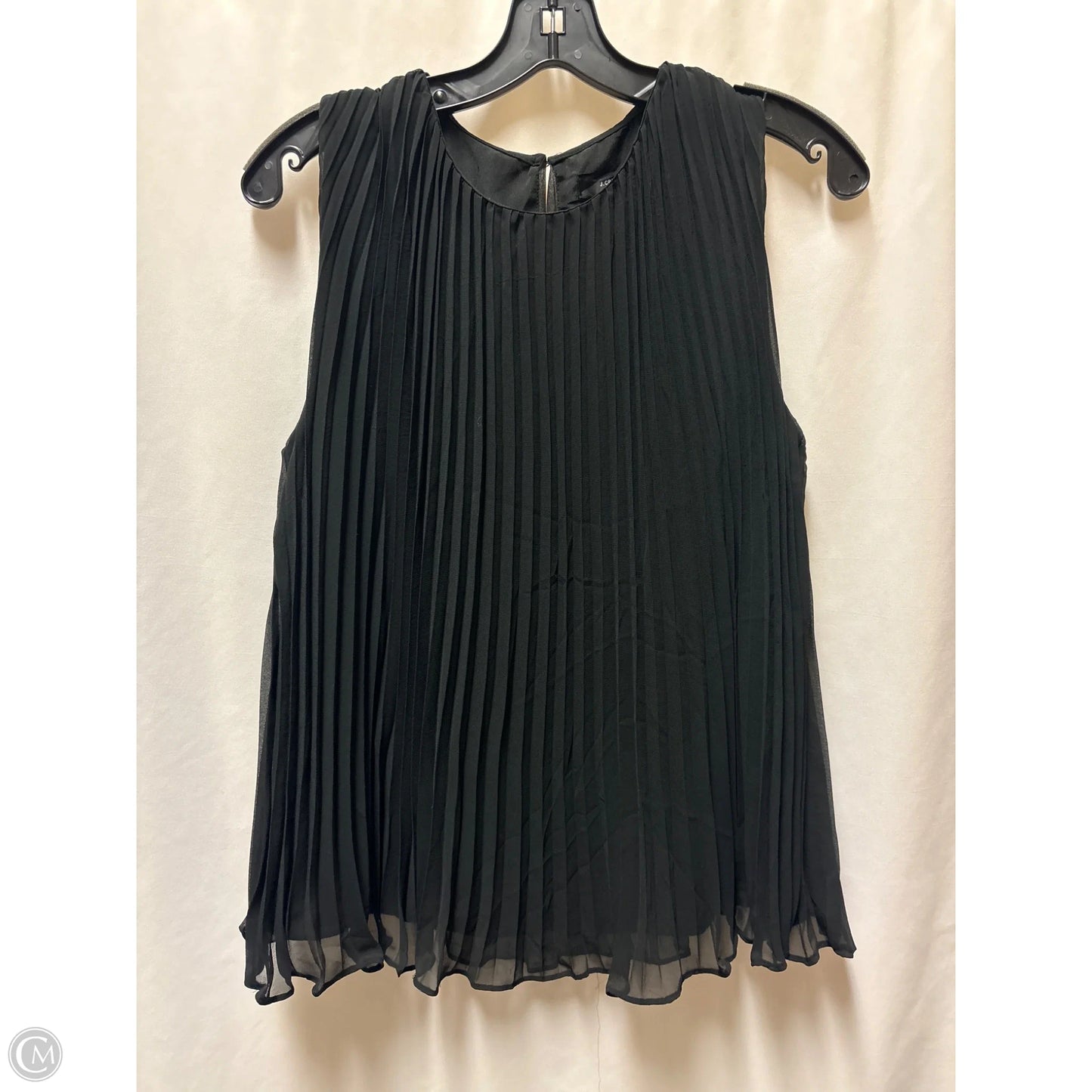 Top Sleeveless By J. Crew In Black, Size: M