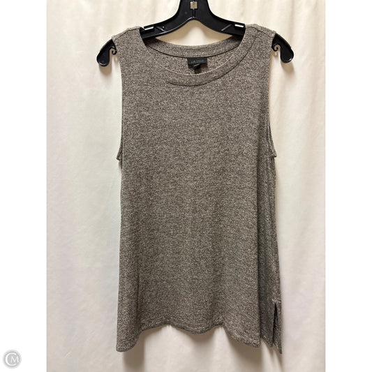 Top Sleeveless By J. Jill In Taupe, Size: Lp