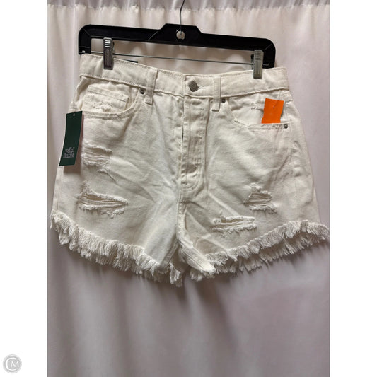 Shorts By Wild Fable In White Denim, Size: 8