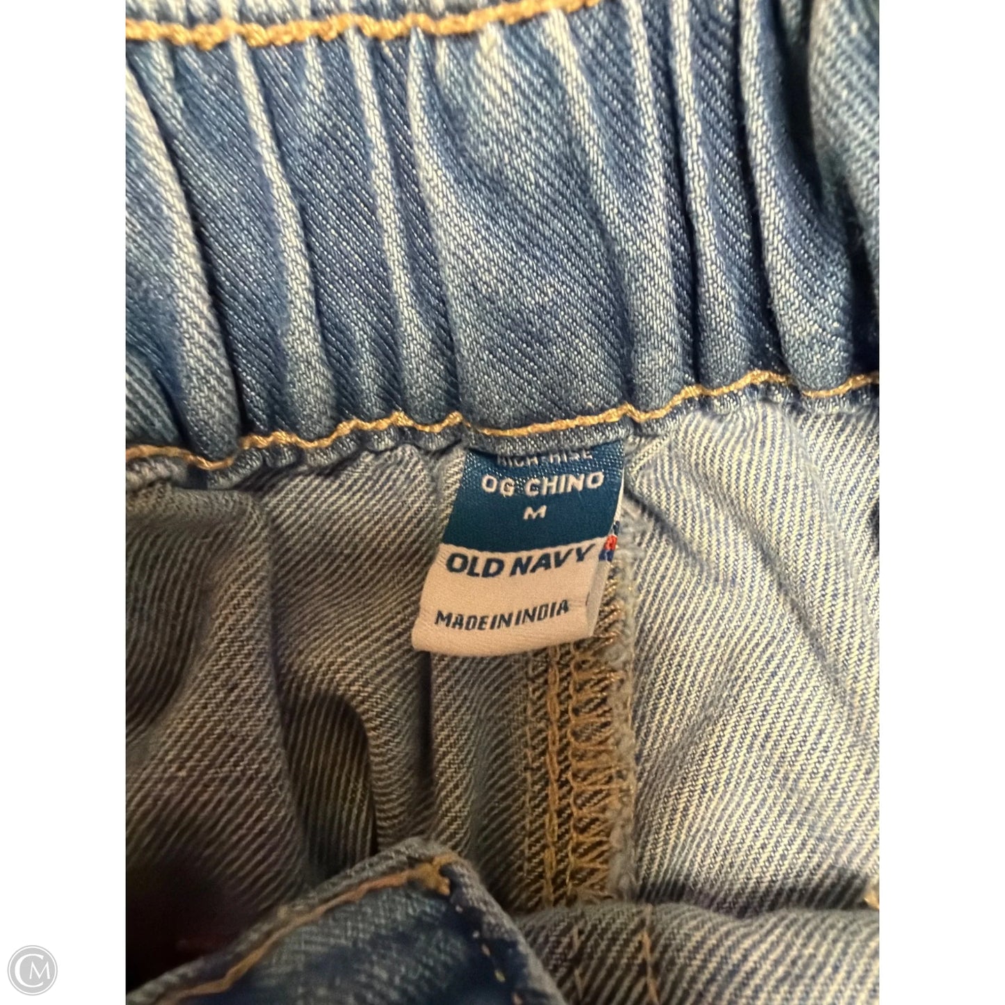 Jeans Flared By Old Navy In Blue Denim, Size: M