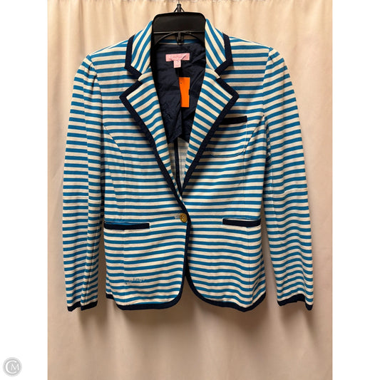 Blazer Designer By Lilly Pulitzer In Blue, Size: S