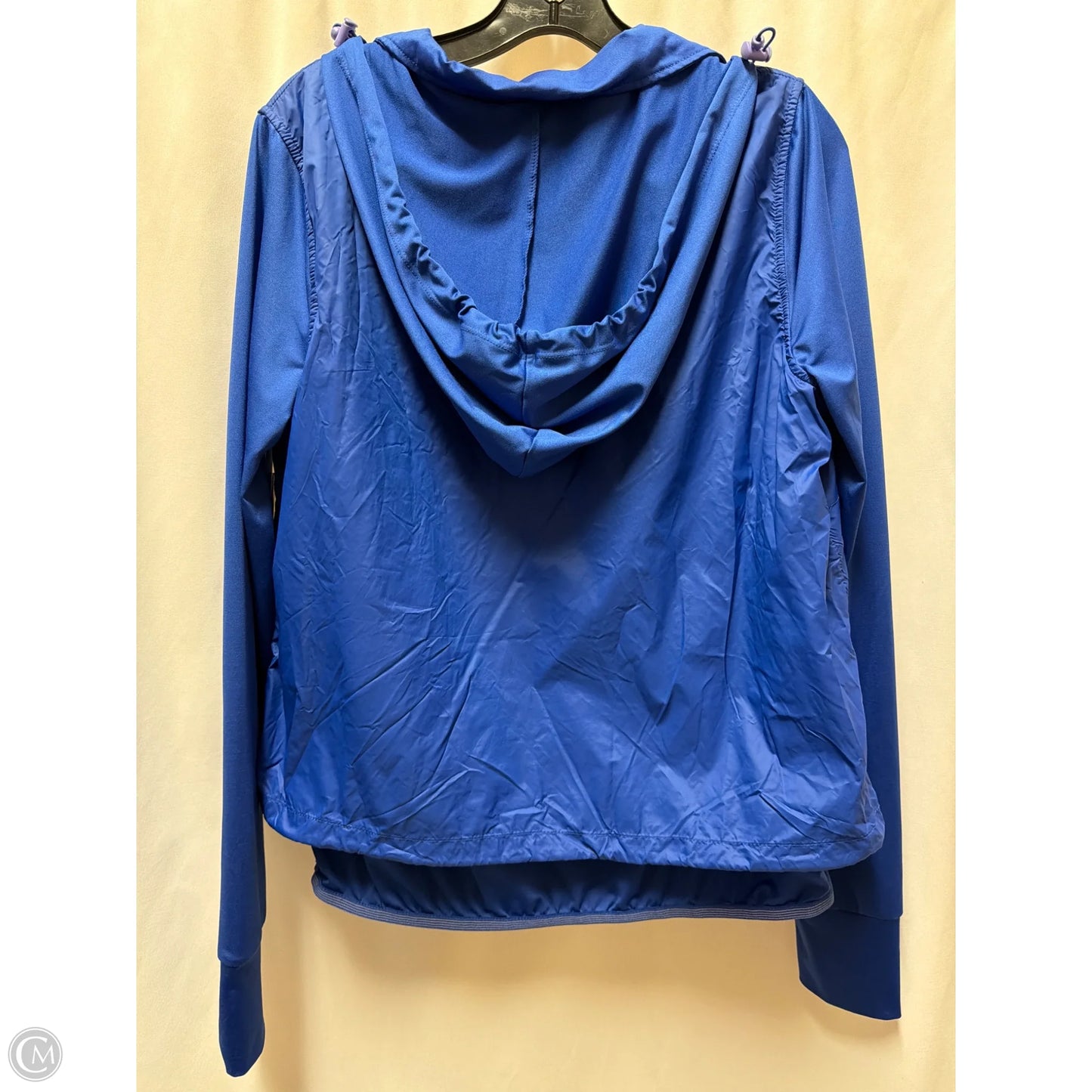 Athletic Jacket By Avia In Blue, Size: M