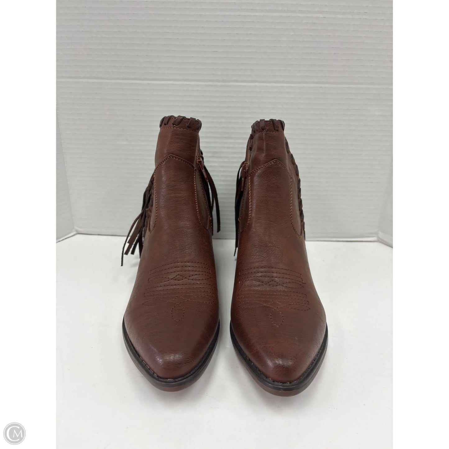 Boots Western By Pierre Dumas In Brown, Size: 9