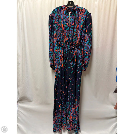 Dress Casual Maxi By Fashion Nova In Navy, Size: 2x