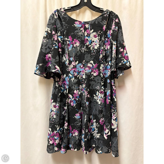 Dress Casual Midi By Torrid In Black, Size: 1x