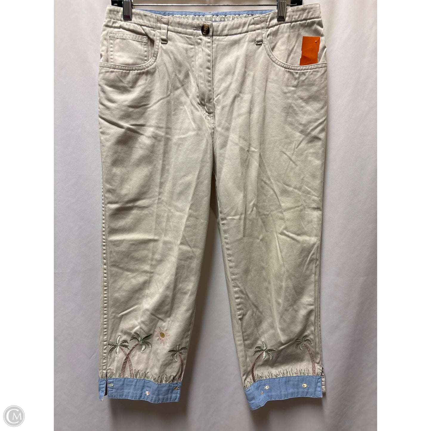 Capris By Christopher And Banks In Beige, Size: 6