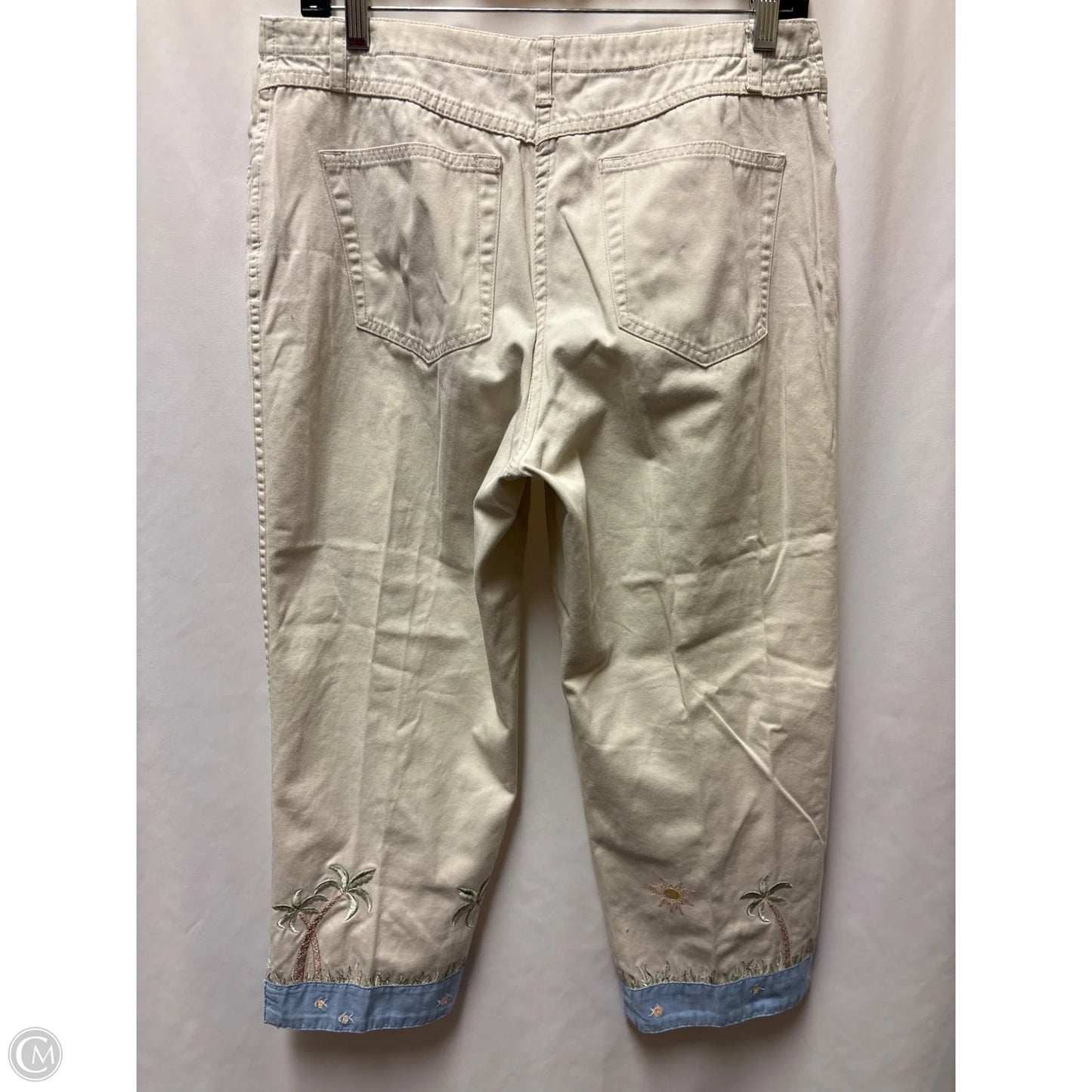 Capris By Christopher And Banks In Beige, Size: 6