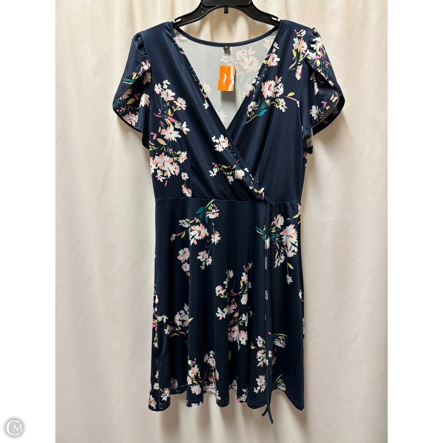 Dress Casual Midi By Clothes Mentor In Navy, Size: M