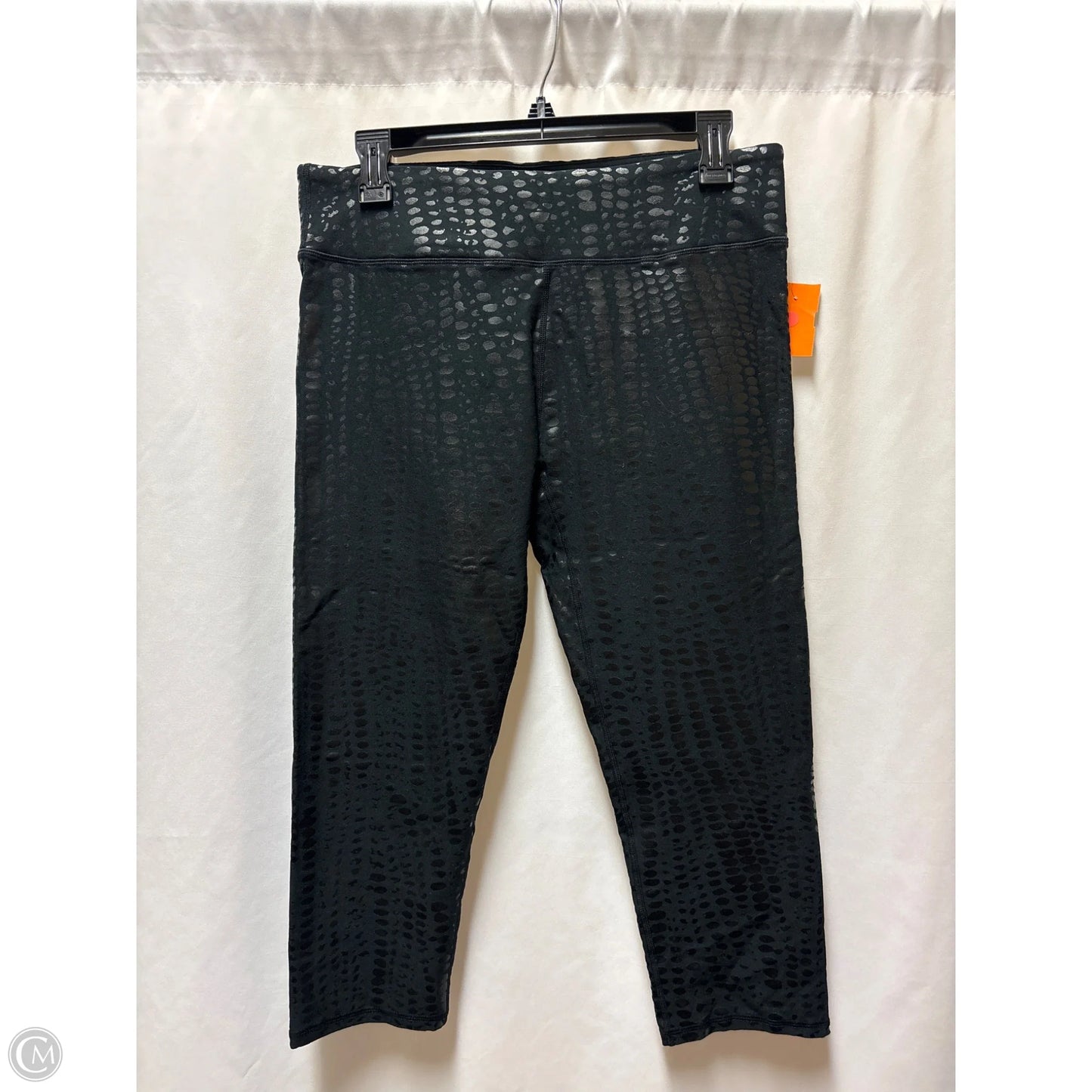 Athletic Capris By Fabletics In Black, Size: L