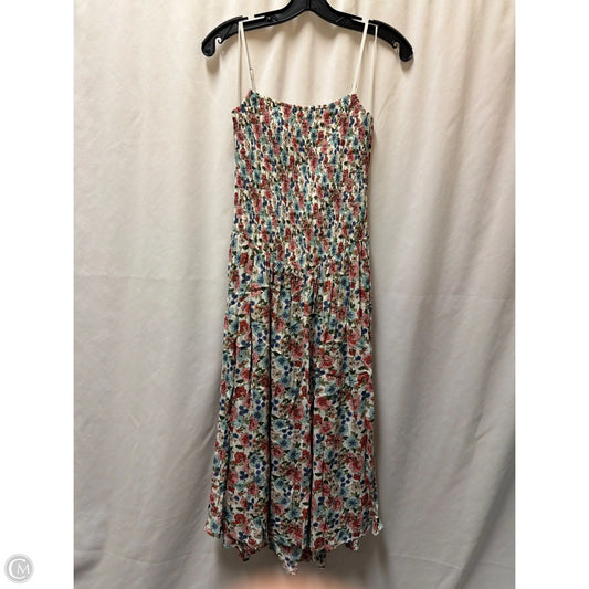 Dress Casual Midi By Blush In Multi-colored, Size: M